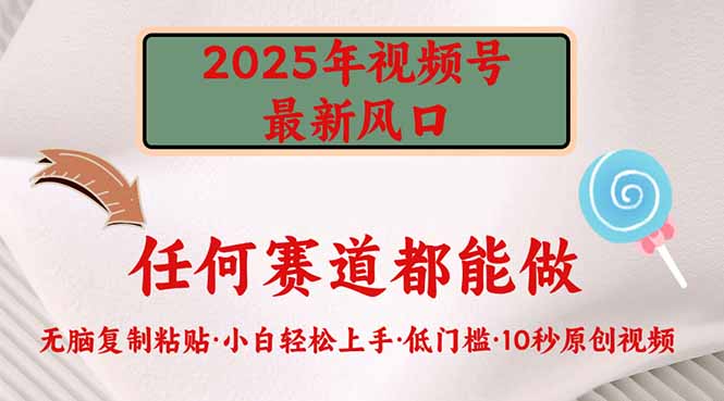 2025年视频号新风口，低门槛只需要无脑执行创业项目-副业赚钱-互联网创业-资源整合HubZap创业